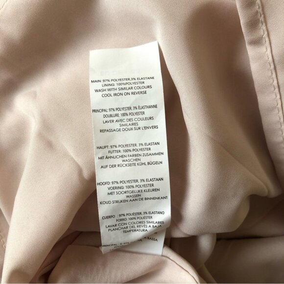 Petite bow tie back satin slip mini dress by Nasty Gal in size 8 - Picture 7 of 8